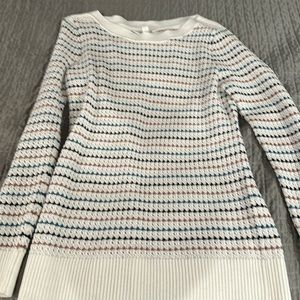 Multi color sweater, women’s size small